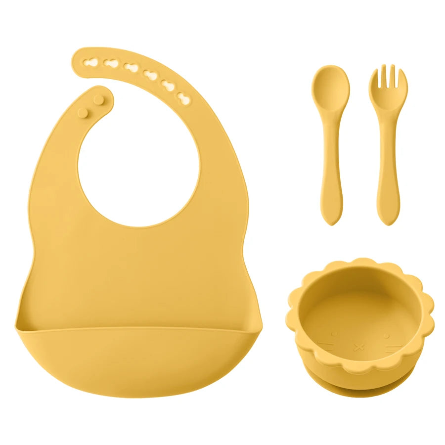 Silicone Baby Feeding Set