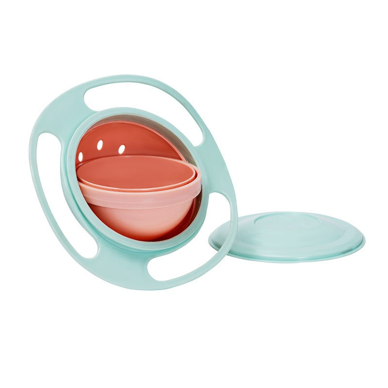 360° Rotating Anti-Spill Baby Bowl
